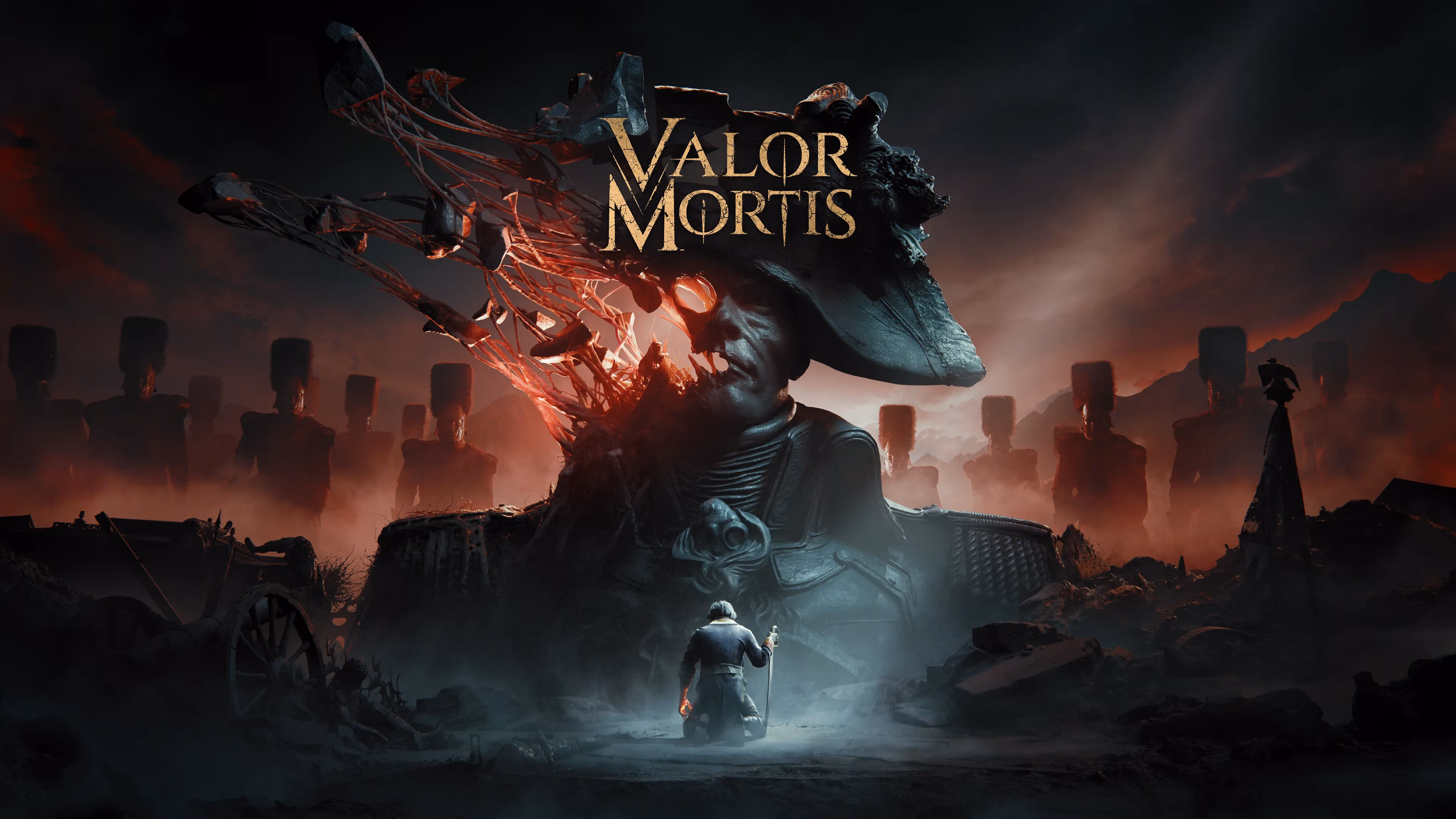 valor-mortis-feels-like-king-s-field-wearing-a-napoleonic-hat-and-ghostrunner-sneakers-image-0