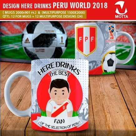 DESIGN THE BEST FAN OF PERU IN RUSSIA 2018